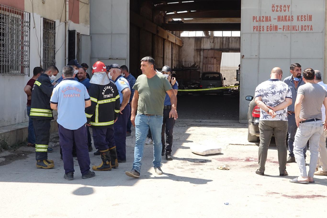 Gaziantep’te bir fabrikada patlama: 2’si ağır 5 yaralı